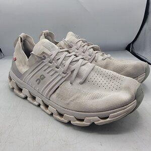 ON Cloudswift 3 Womens 10 Triple White Running Shoes Athletic Sneakers Walking